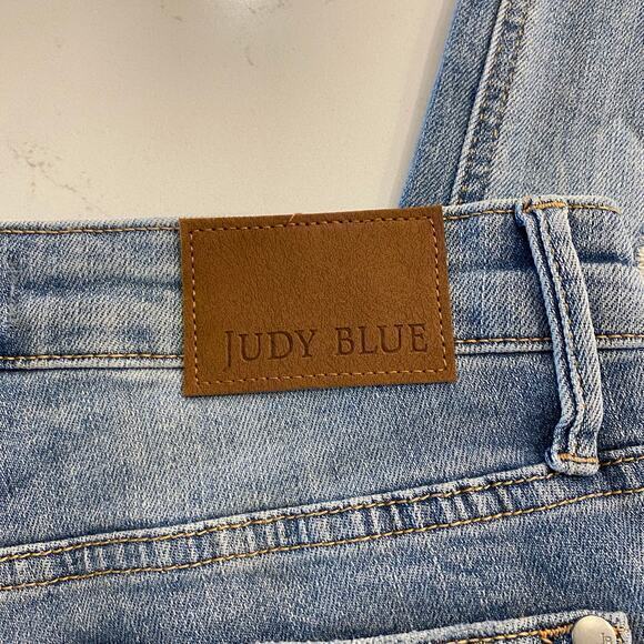Judy Blue Distressed Skinny Jeans Size 9 /29 - Picture 6 of 10